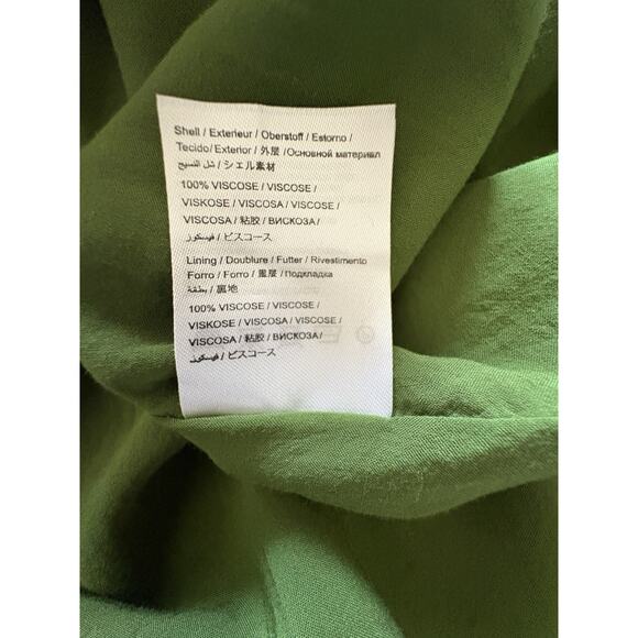 Farm Rio Elinor Tunic Dress - S Green Pink, Floral Long Sleeve Boho Twee Cottage - Picture 14 of 14